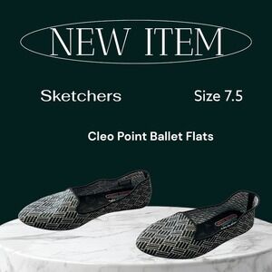 Sketchers Cleo‎ Point Chic Allure Flats size 7.5
